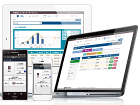 市販の端末で簡単に使えるPOS