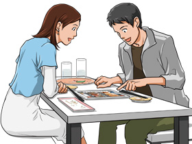 テーブルタブレット